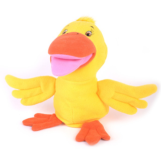 Утенок, кукла логопедическая (на руку)