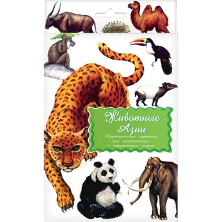 Дидактические карточки "Животные Азии"