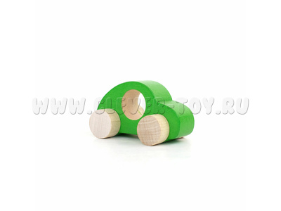 Машинка "Томик" (дерево, зеленая)