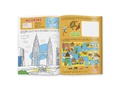 Путешествие по миру. Европа и Азия (книжка с наклейками + карта мира)