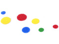 Набор "Разноцветные кружки 1" (красн, син, зел, желт, бел)
