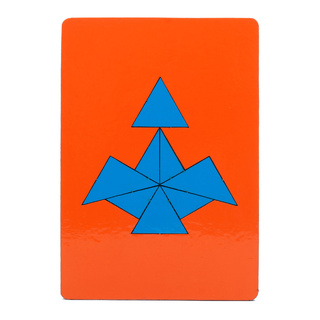 Геометрическая головоломка "Треугольники" (автор - В. Перельман)