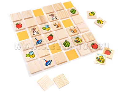 Мемори "Найди пару" (36 деталей)