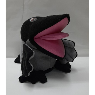 Ворона, кукла логопедическая (на руку)