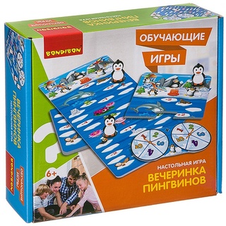 Обучающая настольная игра "Вечеринка пингвинов"