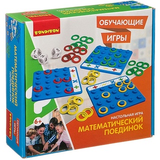 Обучающая настольная игра "Математический поединок"