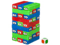 Развивающая игра "Построй глазки" (30 блоков, кубик)