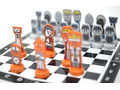 Логическая игра из дерева "Кото-шахматы" (ЛИ-16, ЛИ-17) - остатки