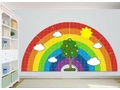Комплексное настенное решение Радуга