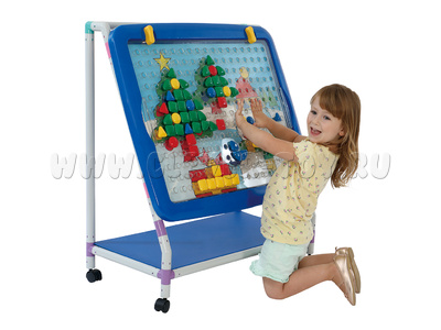 Набор "Геометрической фигуры" для детской развивающей доски "Гигантская мозаика"