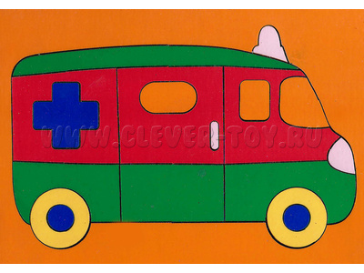 Мозаика "Сложи картинку. Скорая помощь"