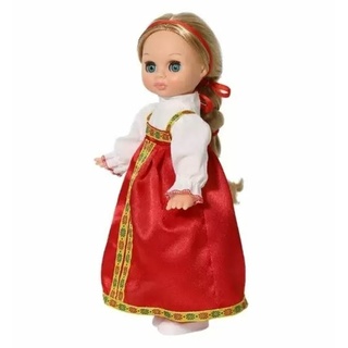 Кукла Эля в русском костюме