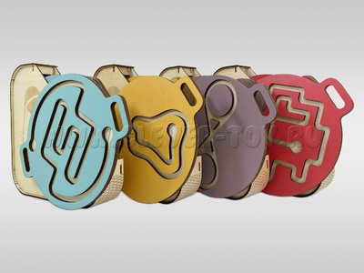 Набор комплектов ручных балансиров (4 цв, 16 шт)