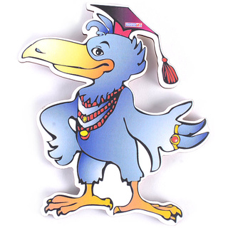 Персонаж малый Ворон Метр (крепление на Коврограф и магн. основу)