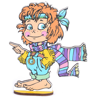 Персонаж средний "Незримка Всюсь" (на подставке, крепление на Коврограф) - остатки